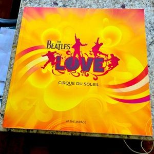 Beatles LOVE show book! From 2008!